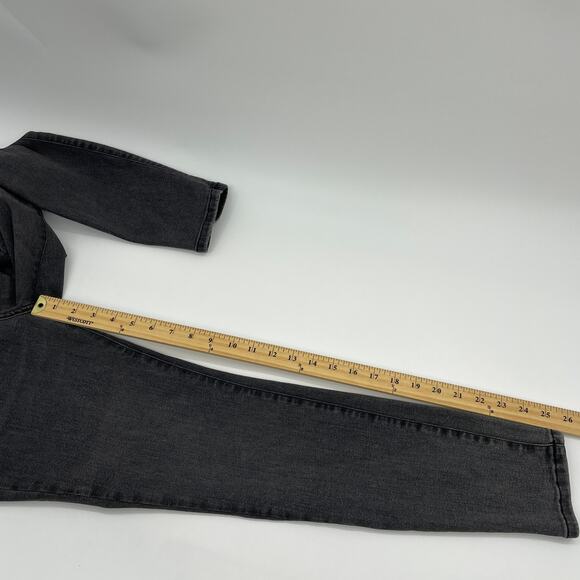 EVERLANE Jeans Authentic Stretch Mid Rise Women Size 28 Ankle Skinny Grey Denim - Picture 9 of 10